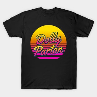 Dolly Personalized Name Birthday Retro 80s Styled Gift T-Shirt